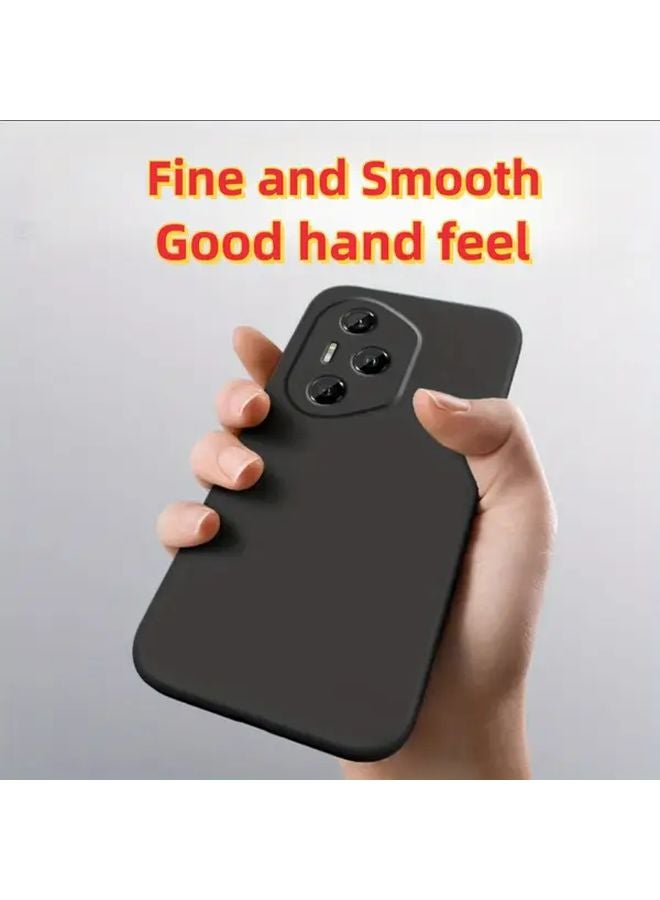 Light Purple Shockproof TPU Phone Case For Honor 400 Lite Minimalist Anti Scratch - Image 4